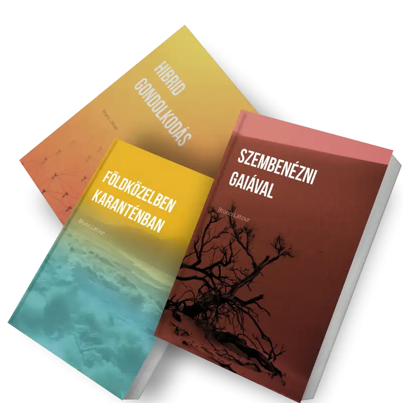 3 Bruno Latour kötet egyben